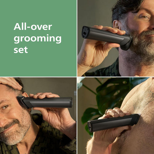 Philips Multigroom 9000 Series 19-in-1 Men’s Trimmer, Shaver & Clipper with OneBlade, Face, Head & Body Grooming Kit, 27 Length Settings, MG9556/15